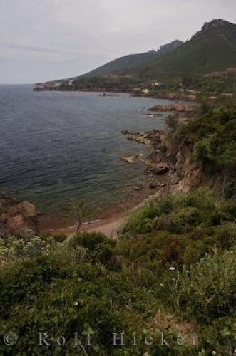 Photo: 
Rocky Coastline Le Trayas Cote D Azur