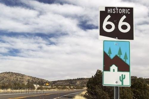 Photo: 
Route 66 Signs Arizona
