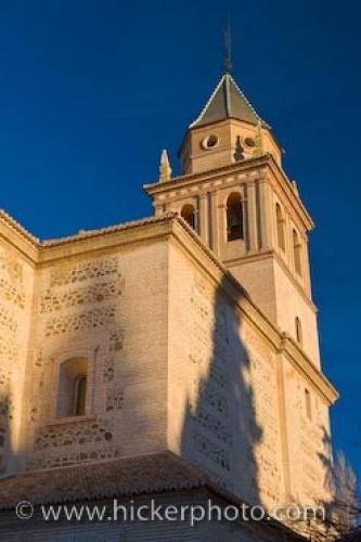 Photo: 
Church Of Saint Mary La Alhambra City Of Granada Andalusia Spain