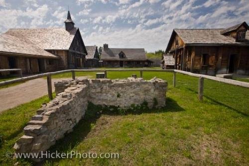 Photo: 
Old Stone Wall Sainte Marie Among Hurons Complex Midland Ontario