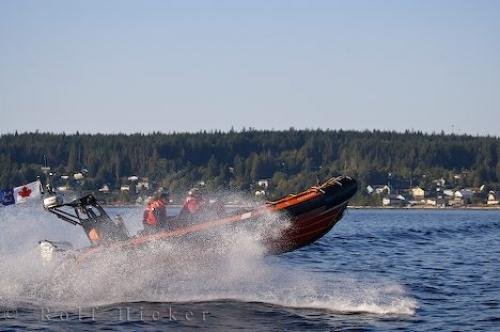 Photo: 
Coast Guard Zodik SAR Vancouver Island