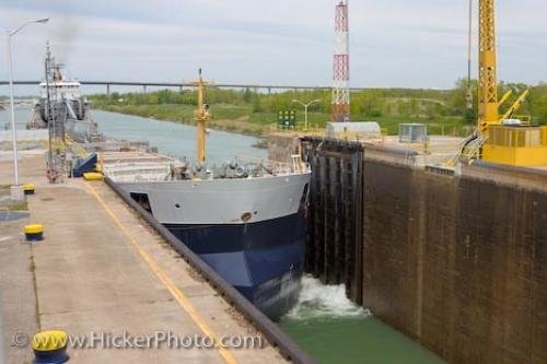 Photo: 
Freighter Ship Lock 3 Welland Canal Ontario