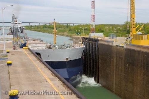 Photo: 
Freighter Ship Lock 3 Welland Canal Ontario
