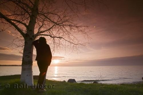 Photo: 
lake simcoe sun set