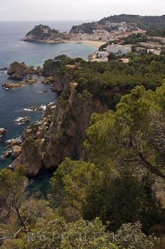 Photo: 
Tossa De Mar Costa Brava Coast Spain