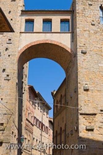 Photo of Tower House in Volterra,<br />Tuscany in Europe. Photo: 
Tower House Case Torri Buonparenti City Of Volterra Tuscany Italy
