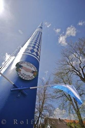 Photo: 
Traditional Maibaum Sign