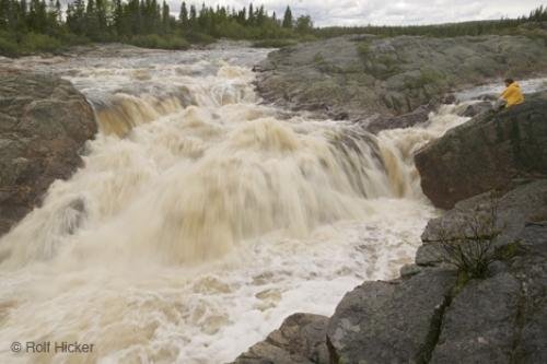 Photo: 
Waterfall Marys Harbour Labrador