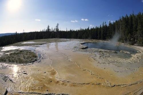 Photo: 
Yellowstone Park Hot Springs