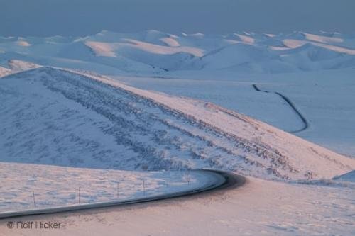Photo: 
Dempster Highway Yukon Winter