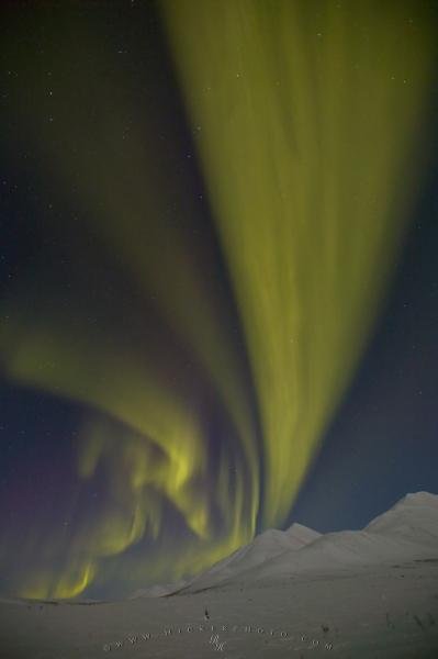 Photo: 
Yukon Landscape Aurora Borealis Photo