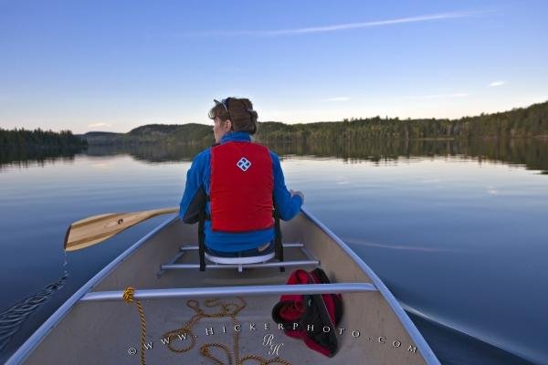 Photo: 
Canoe Whitefish Lake Algonquin