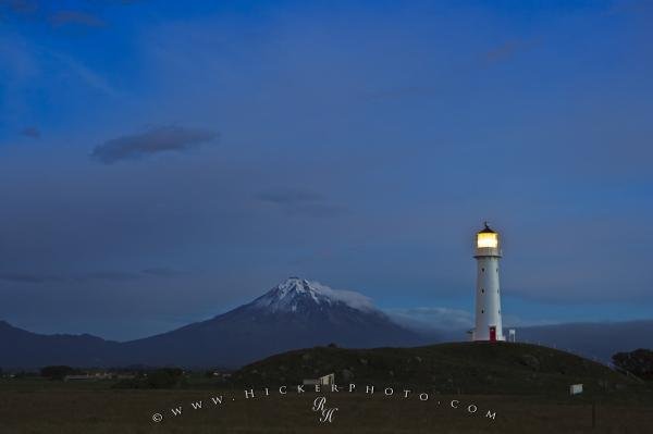 Photo: 
Cape Egmont Lighthouse Mt Taranaki