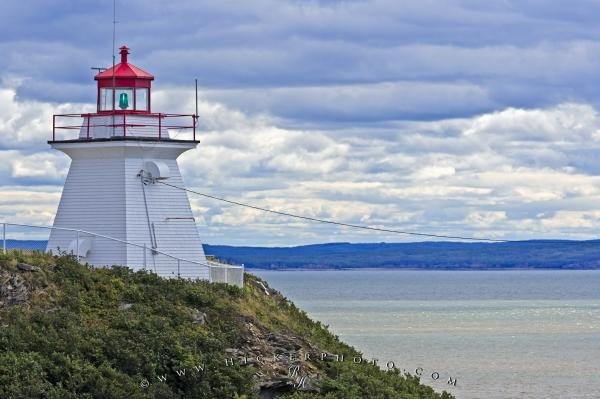 Photo: 
Cape Enrage Lighthouse Cliff Albert New Brunswick
