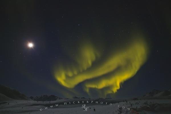 Photo: 
Aurora borealis Dempster Highway