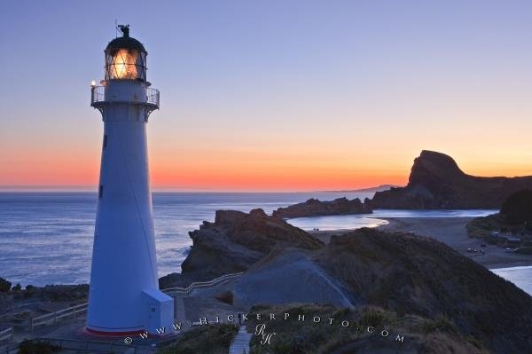 Photo: 
Scenic Castlepoint Lighthouse New Zealand