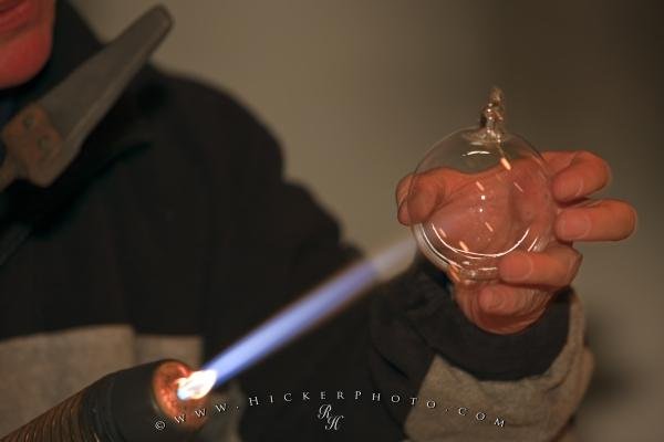 Photo: 
Glass Blowing Christmas Markets Hessen Germany