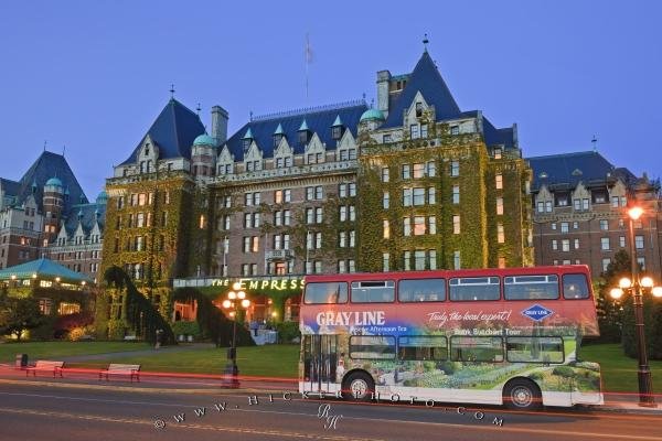 Photo: 
Gray Line Tourist Bus Empress Hotel