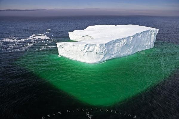Photo: 
Aerial Iceberg Underwater Picture Atlantic Ocean