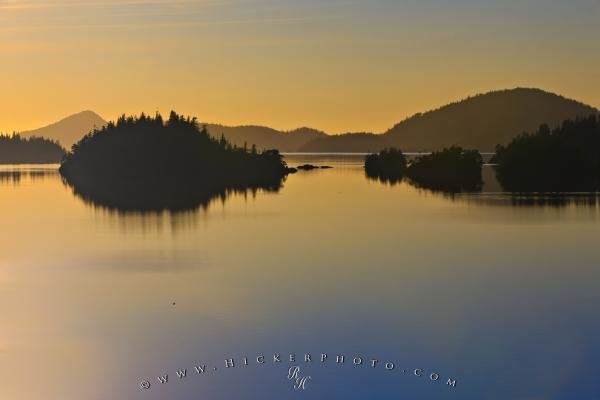 Photo: 
Scenic Island Sunset Reflections Picture