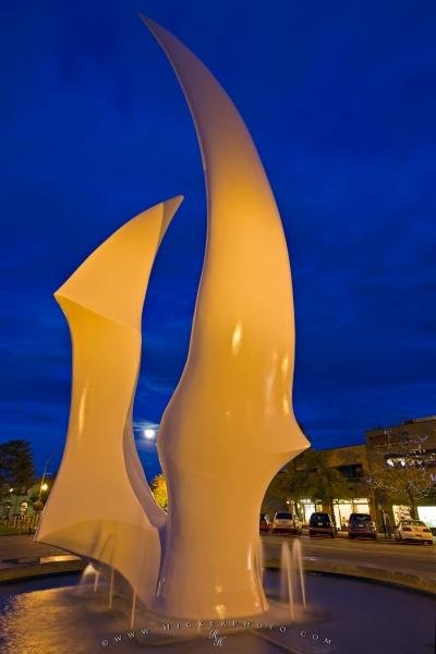 Photo: 
Sails Sculpture Kelowna City British Columbia
