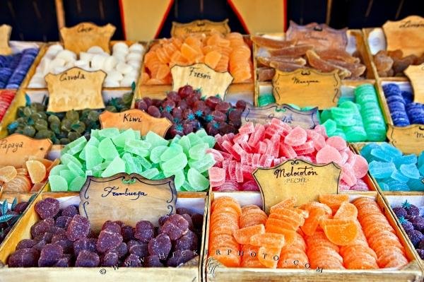 Photo: 
Market Stall Candies Cordoba Andalusia Spain