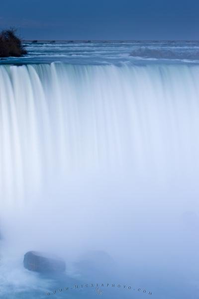 Photo: 
Niagara Falls At Dusk Ontario Canada