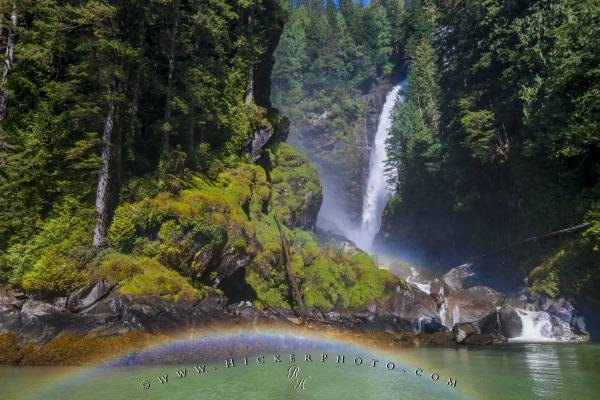 Photo: 
Rainbow Millard Creek Waterfall
