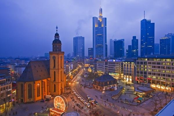 Photo: 
Saint Katherines Church Frankfurt City Centre