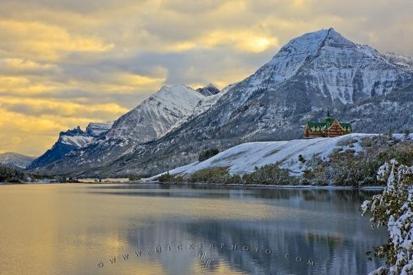 Photo: 
Scenic Winter Destination Waterton Lakes