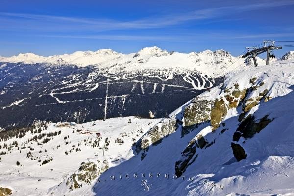 Photo: 
Marked Ski Trails Blackcomb Mountain