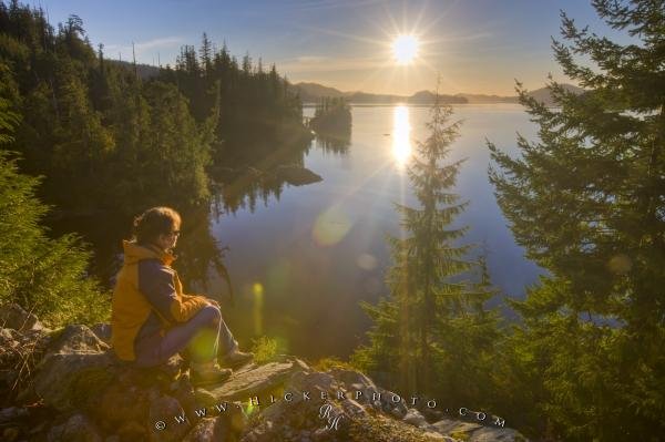 Photo: 
Sun Scenery Reflections Picture Tofino Inlet Vancouver Island