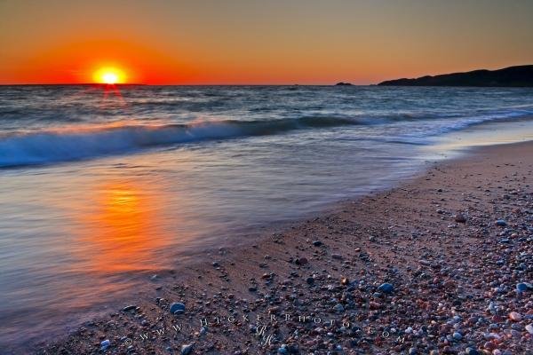 Photo: 
Sunset Agawa Bay Lake Superior Provincial Park Ontario