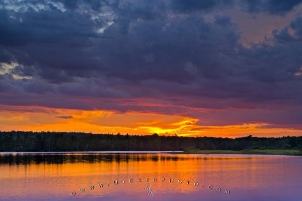 Photo: 
Dramatic Sunset Clouds River Scenery Wallpaper