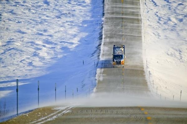 Photo: 
truck haul road
