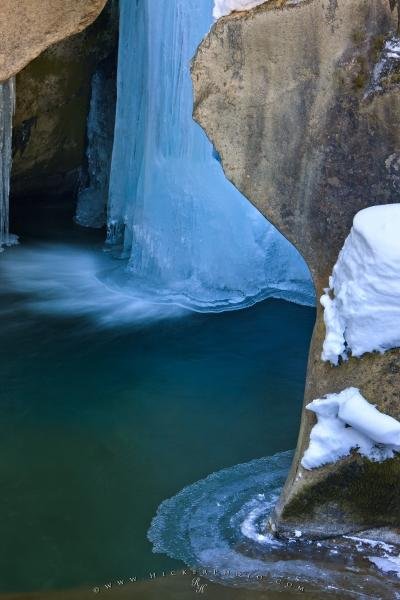 Photo: 
Winter Frozen Waterfall Salzburger Land Austria