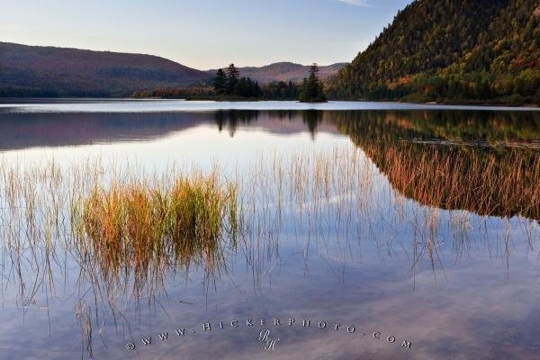 Photo: 
Autumn Water Reflections Lake Monroe Quebec