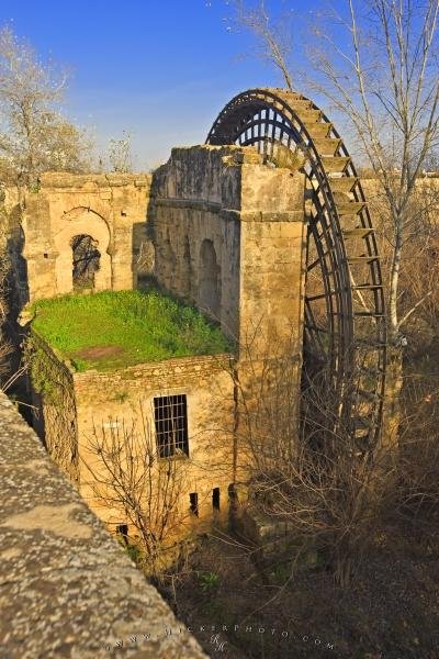 Photo: 
Water wheel Molino de la Albolafia Cordoba