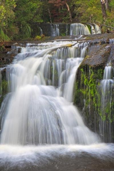 Photo: 
Waterfall Fiordland New Zealand