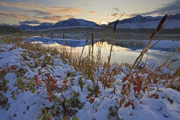 Photo: 
Rocky Mountains Fall Winter Landscape